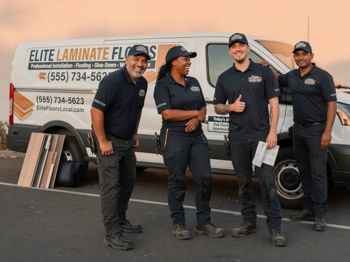 Laminate flooring installation company in Elberon, IA
